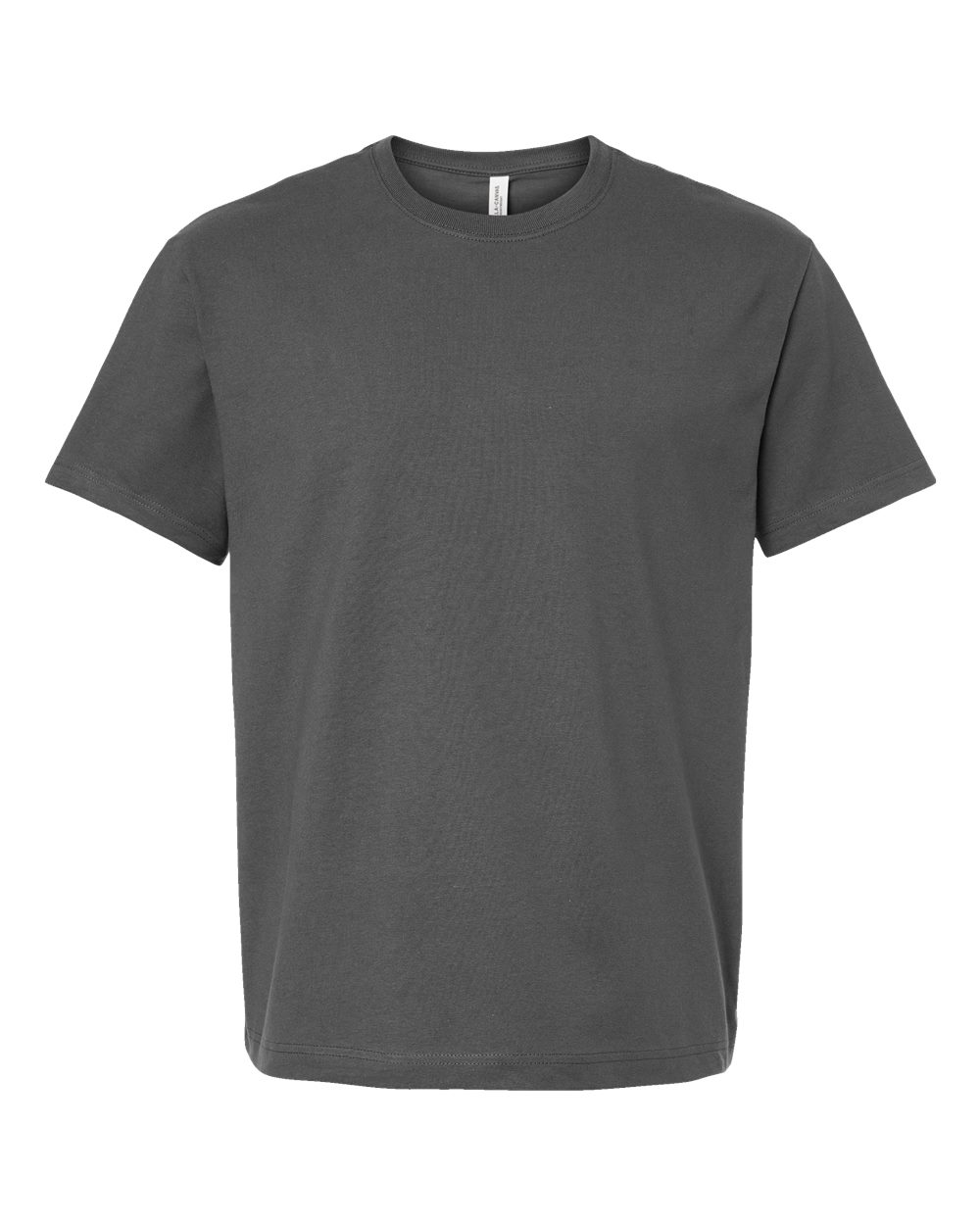 Unisex 7.5 oz Heavyweight Tee - Front - B06906092 - Asphalt