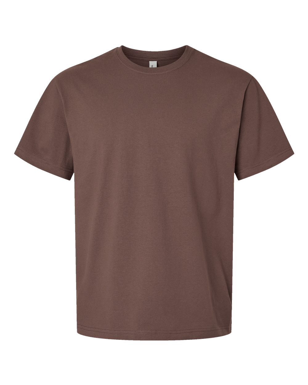 Unisex 7.5 oz Heavyweight Tee - Front - B06906602 - Cocoa