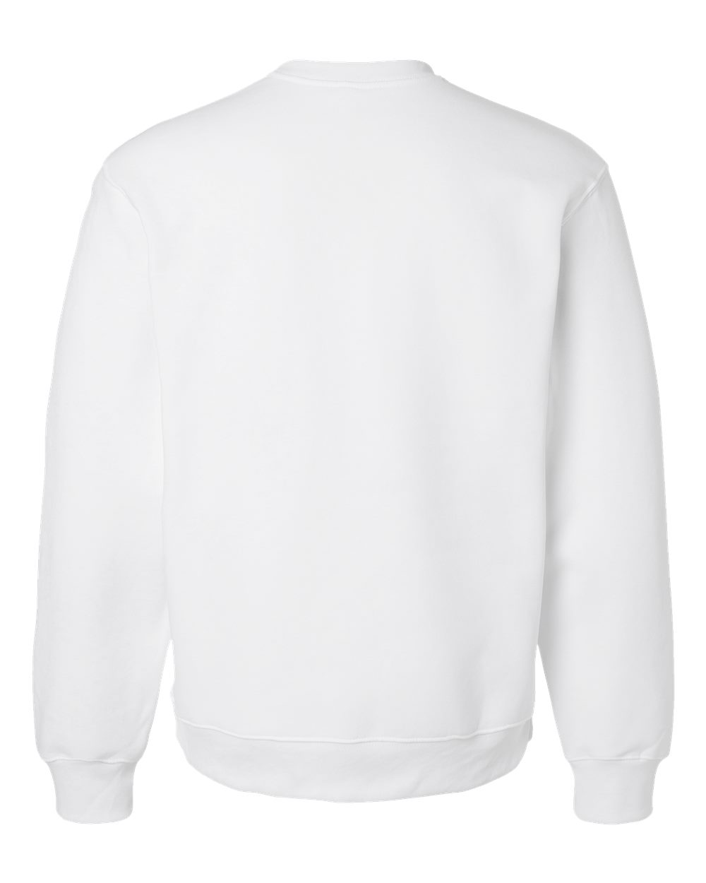 Unisex 10 oz. Heavyweight Sweatshirt - Back - B06806002 - White