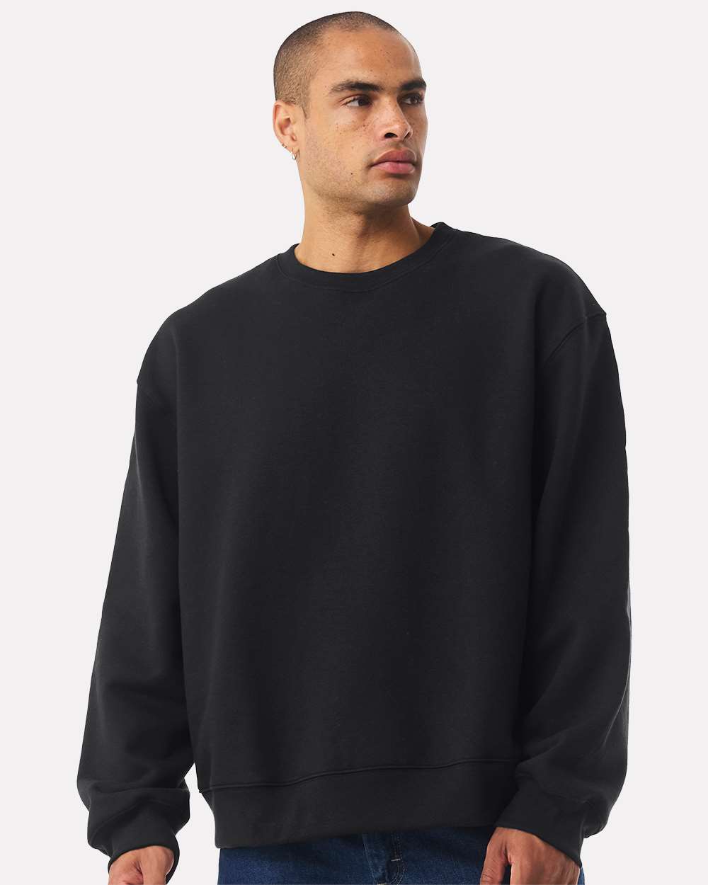 Unisex 10 oz. Heavyweight Sweatshirt - OnModelFront - B06806512 - Vintage Black