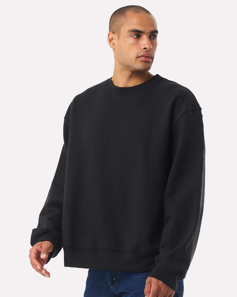Unisex 10 oz. Heavyweight Sweatshirt - OnModelSide - B06806512 - Vintage Black