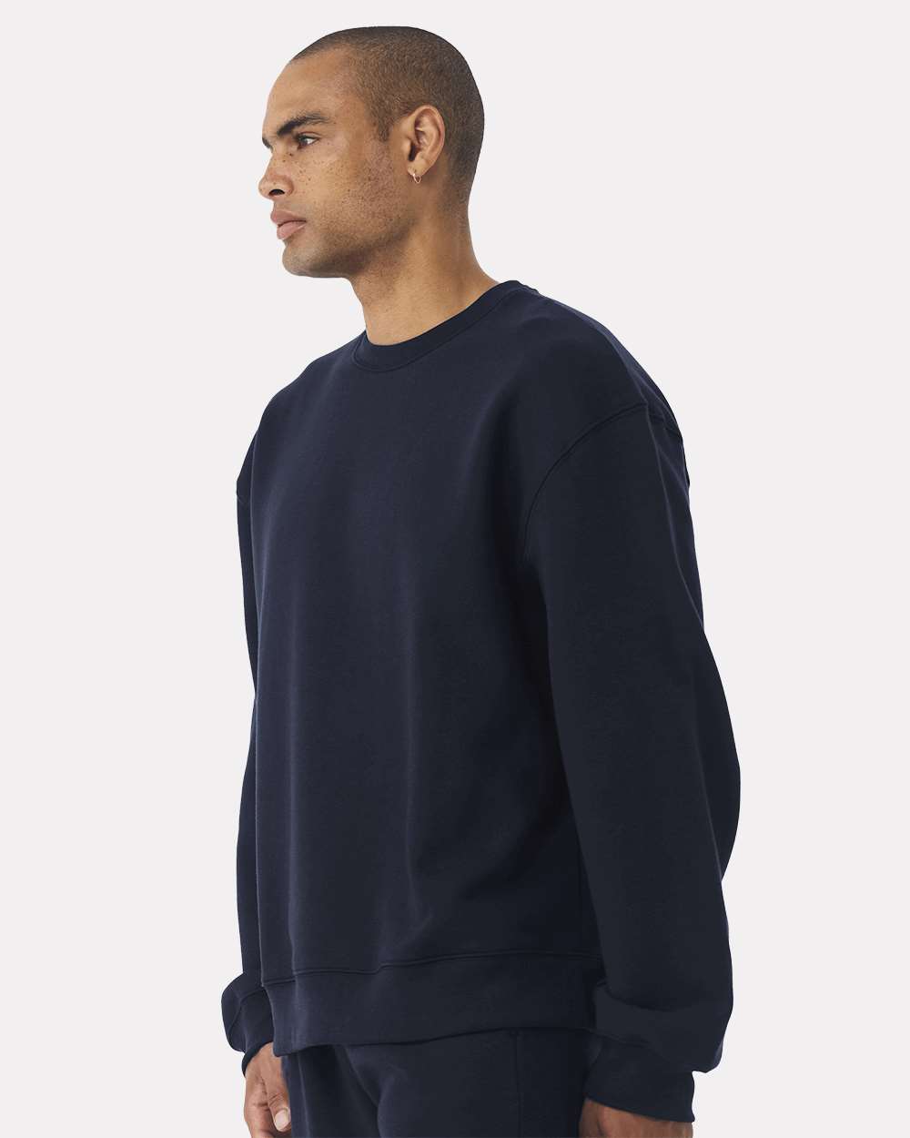 Unisex 10 oz. Heavyweight Sweatshirt - OnModelSide - B06806652 - Navy