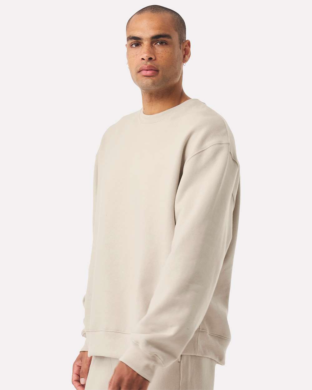 Unisex 10 oz. Heavyweight Sweatshirt - OnModelSide - B06806892 - Dust