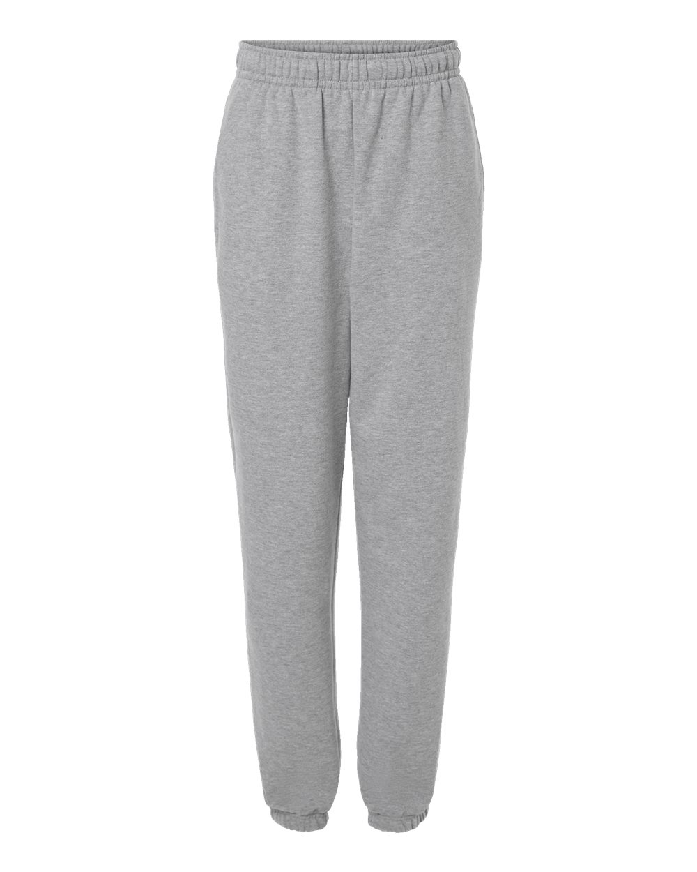 Unisex 10 oz. Heavyweight Sweatpants - Front - B07106022 - Athletic Heather