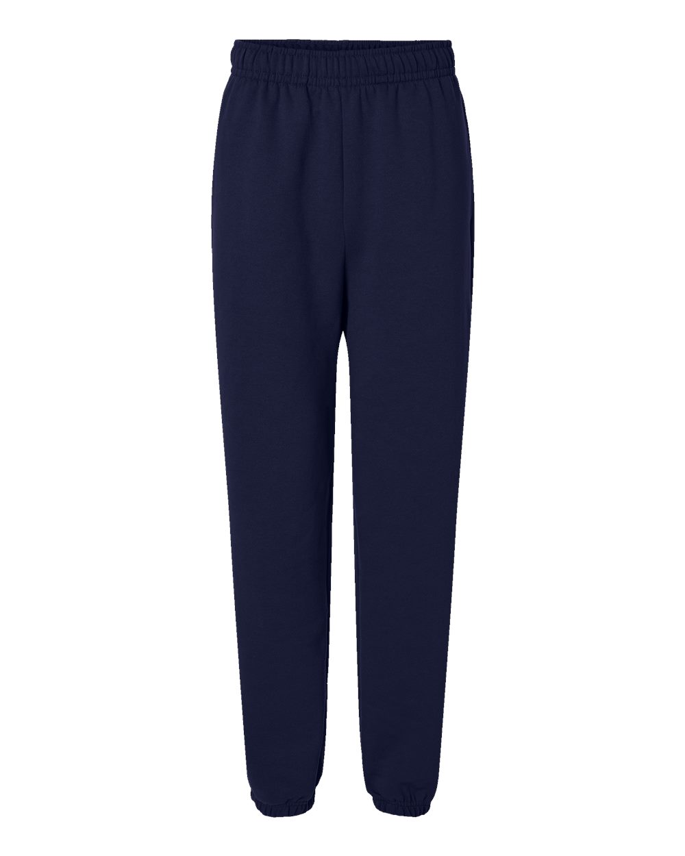 Unisex 10 oz. Heavyweight Sweatpants - Front - B07106652 - Navy