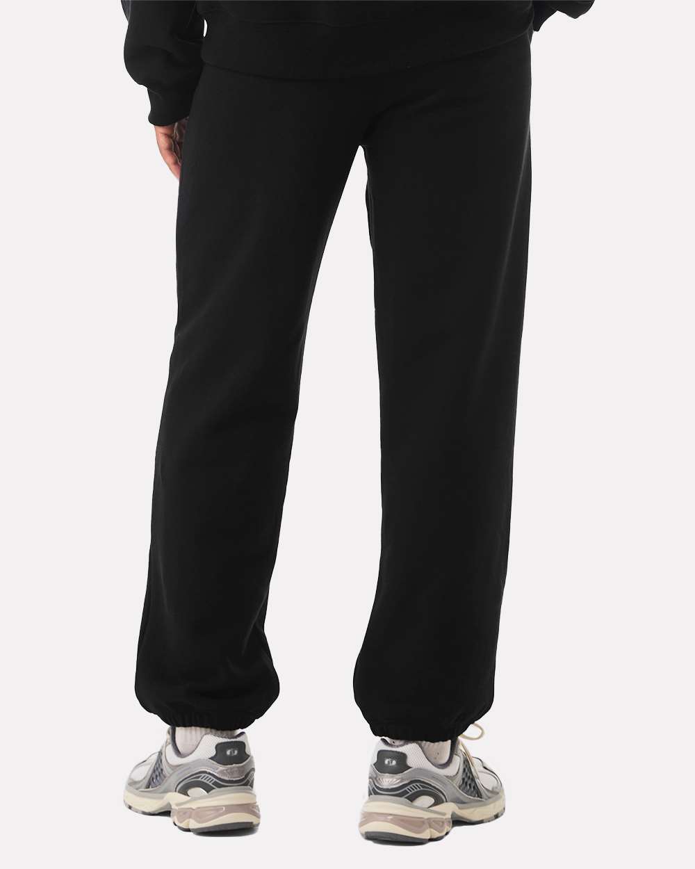 Unisex 10 oz. Heavyweight Sweatpants - OnModelBack - B07106502 - Black