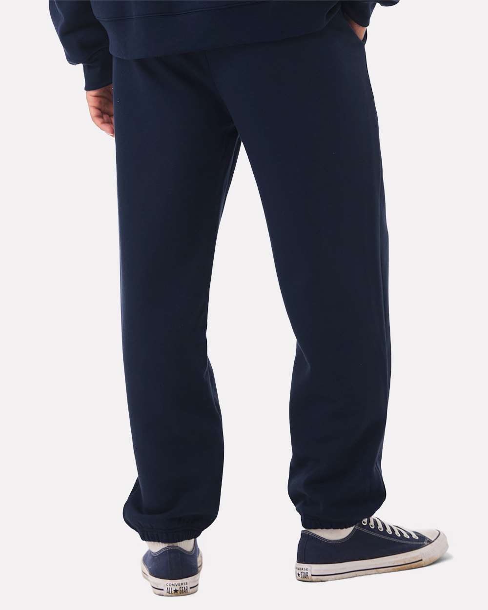 Unisex 10 oz. Heavyweight Sweatpants - OnModelBack - B07106652 - Navy