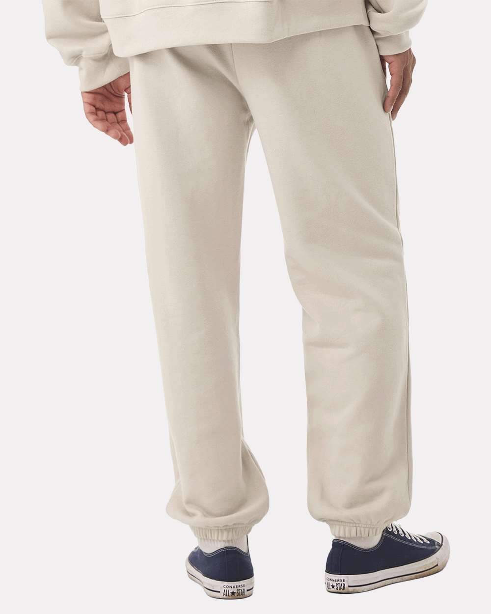 Unisex 10 oz. Heavyweight Sweatpants - OnModelBack - B07106892 - Dust