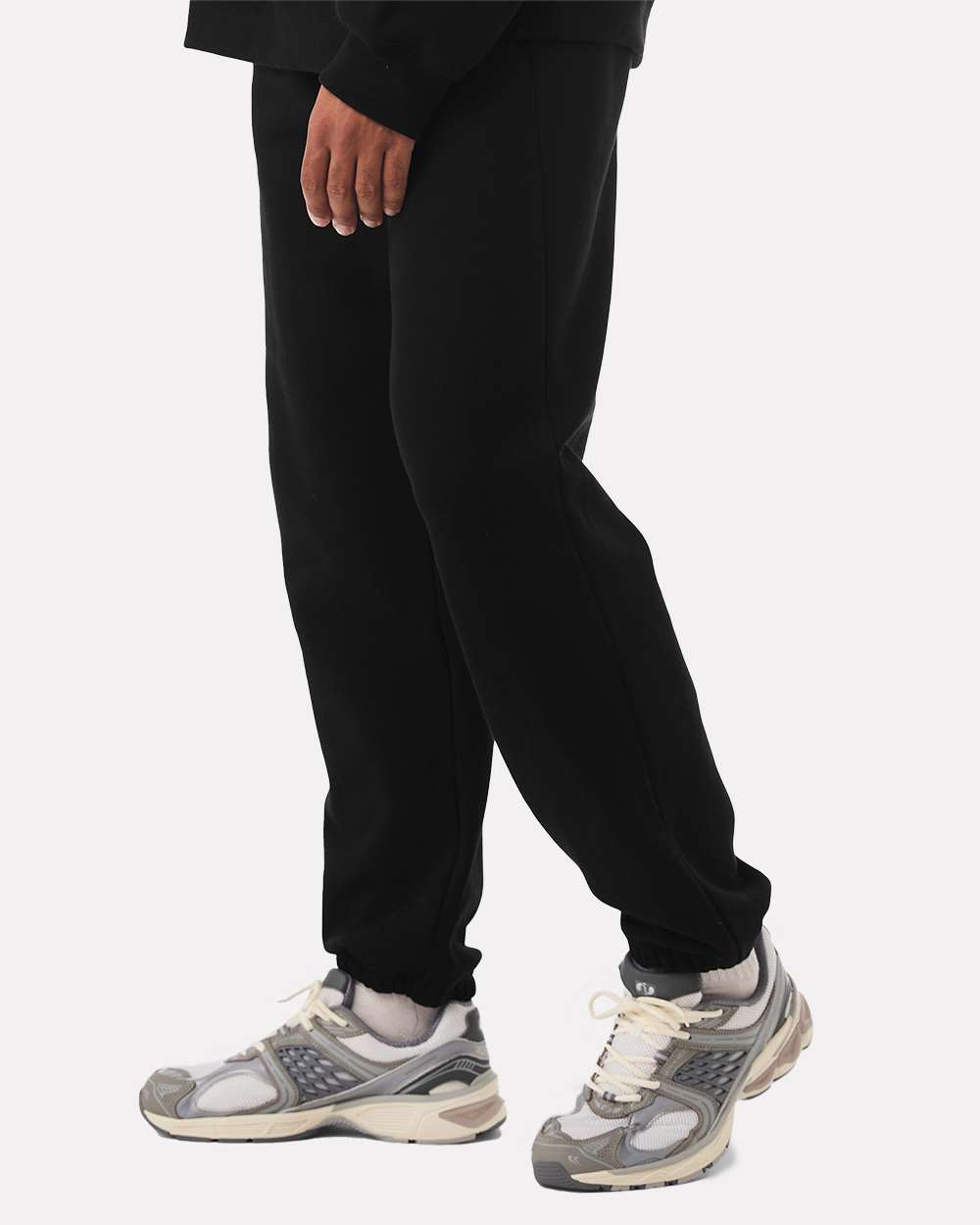 Unisex 10 oz. Heavyweight Sweatpants - OnModelSide - B07106502 - Black