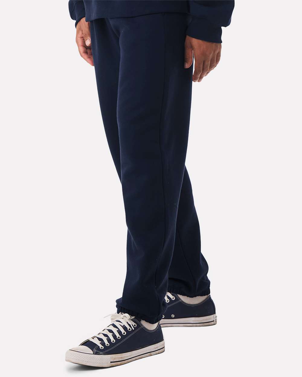 Unisex 10 oz. Heavyweight Sweatpants - OnModelSide - B07106652 - Navy