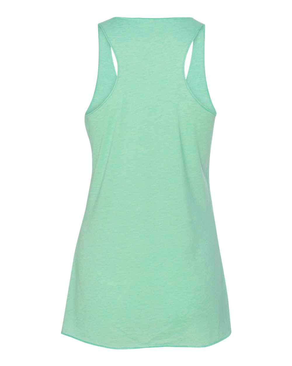 Women's Triblend Racerback Tank - Back - B13106112 - Mint Triblend