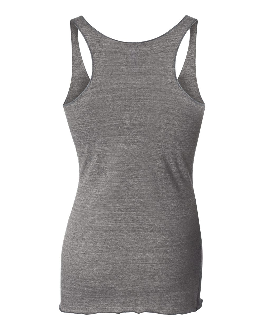 Women's Triblend Racerback Tank - Back - B13106582 - Grey Triblend