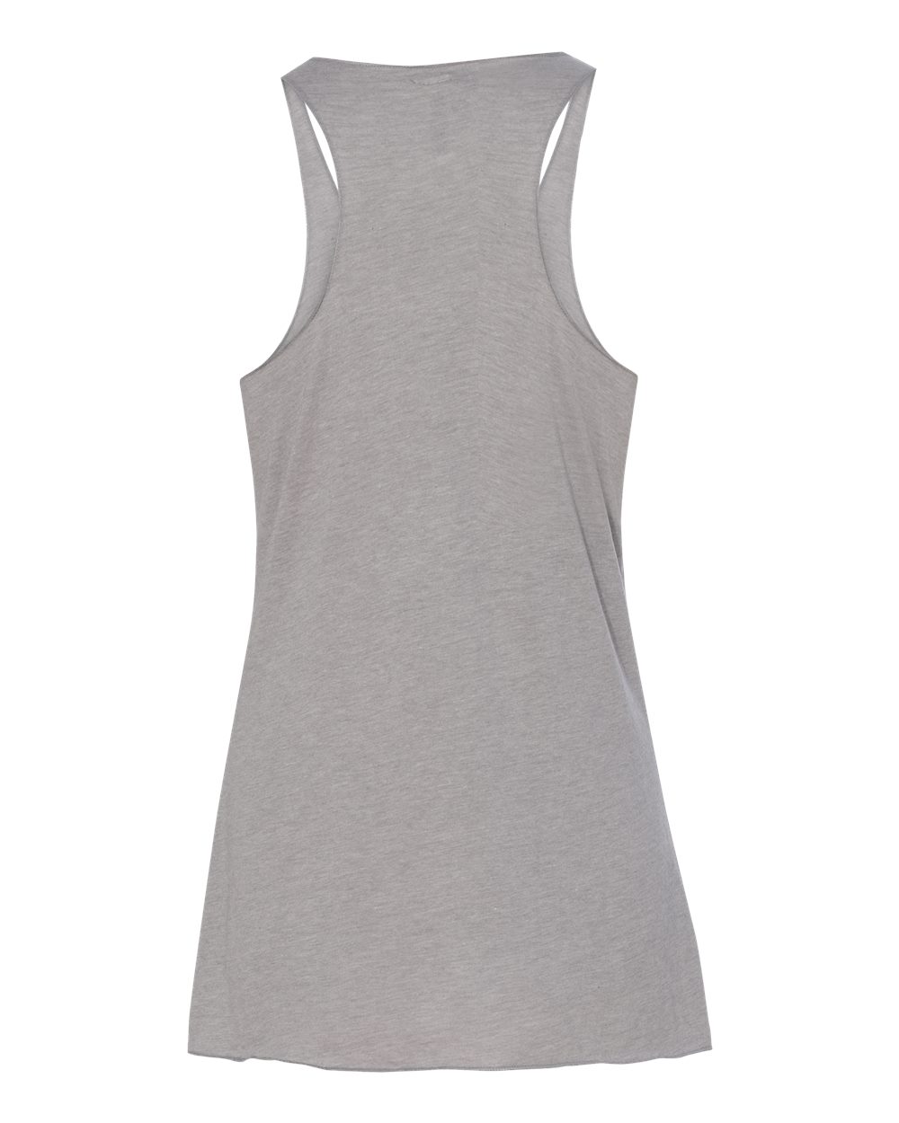 Women's Triblend Racerback Tank - Back - B13106592 - Athletic Grey Triblend