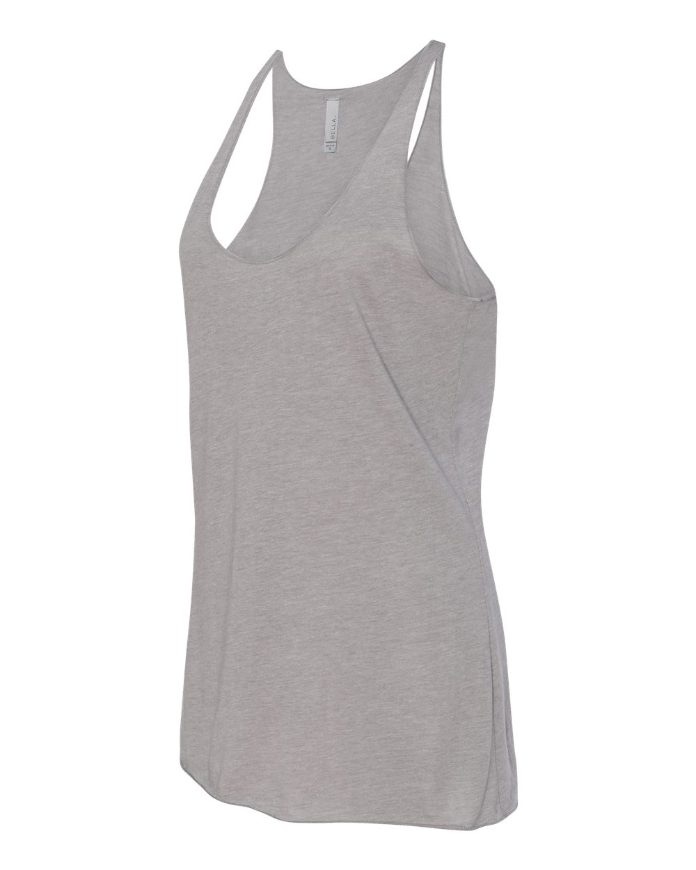 Women's Triblend Racerback Tank - Side - B13106592 - Athletic Grey Triblend