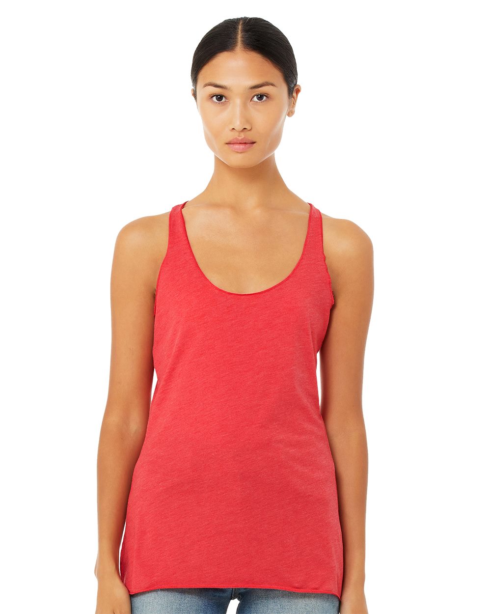 Women's Triblend Racerback Tank - styleImage