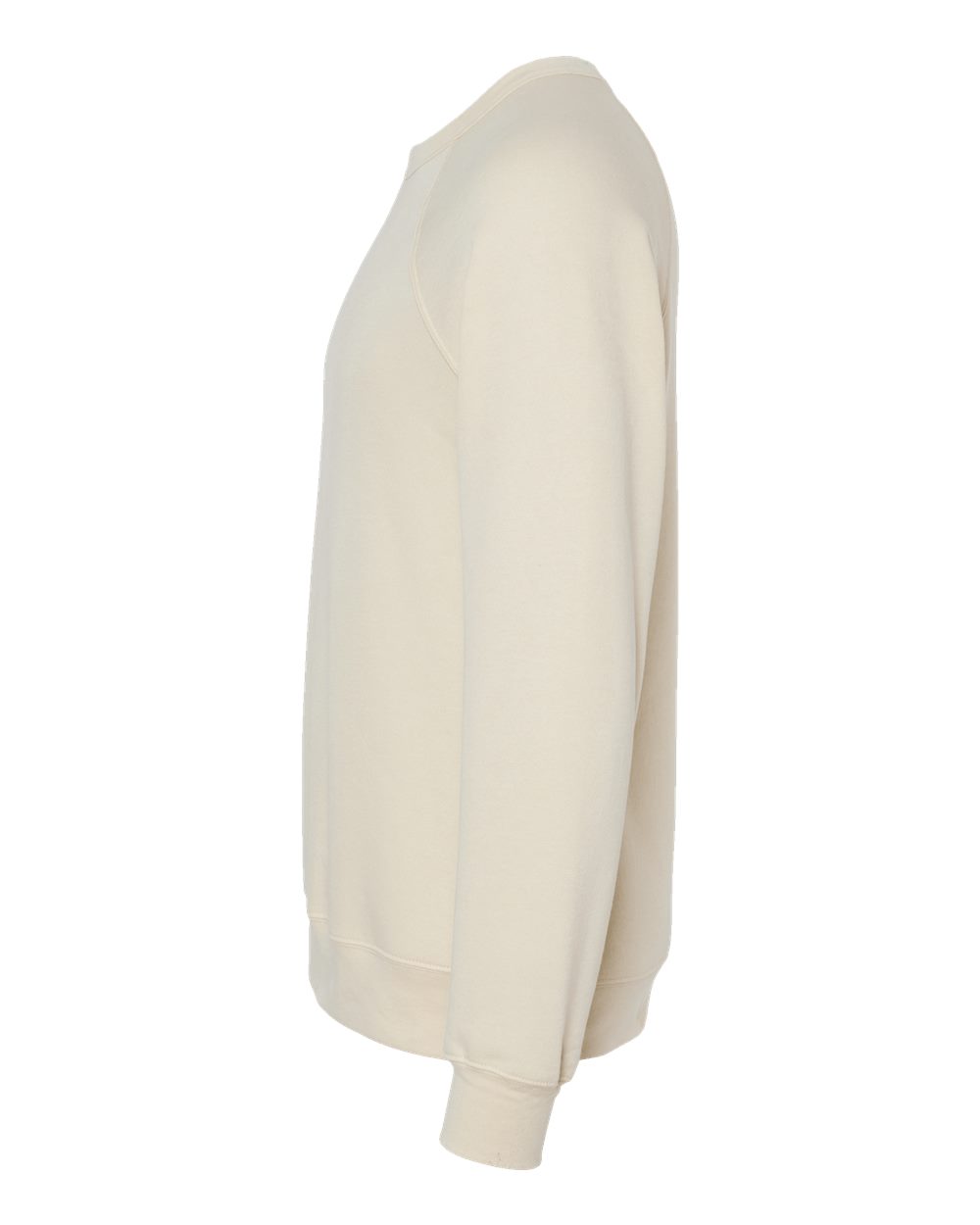 Unisex Sponge Fleece Raglan Crewneck Sweatshirt - DirectSide - B85106002 - Natural