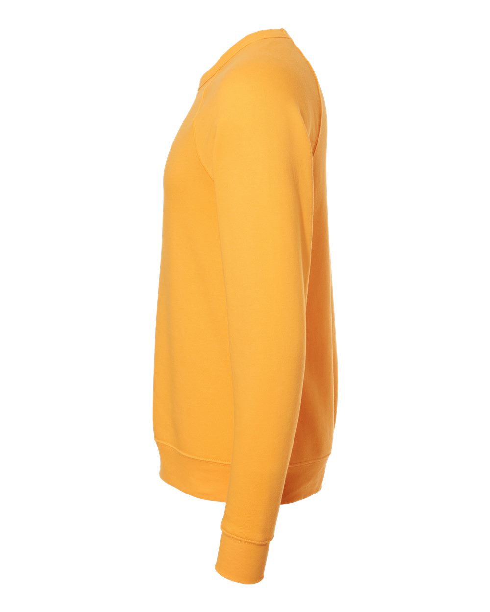 Unisex Sponge Fleece Raglan Crewneck Sweatshirt - DirectSide - B85106142 - Gold