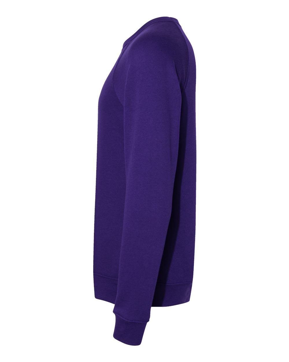 Unisex Sponge Fleece Raglan Crewneck Sweatshirt - DirectSide - B85106162 - Team Purple