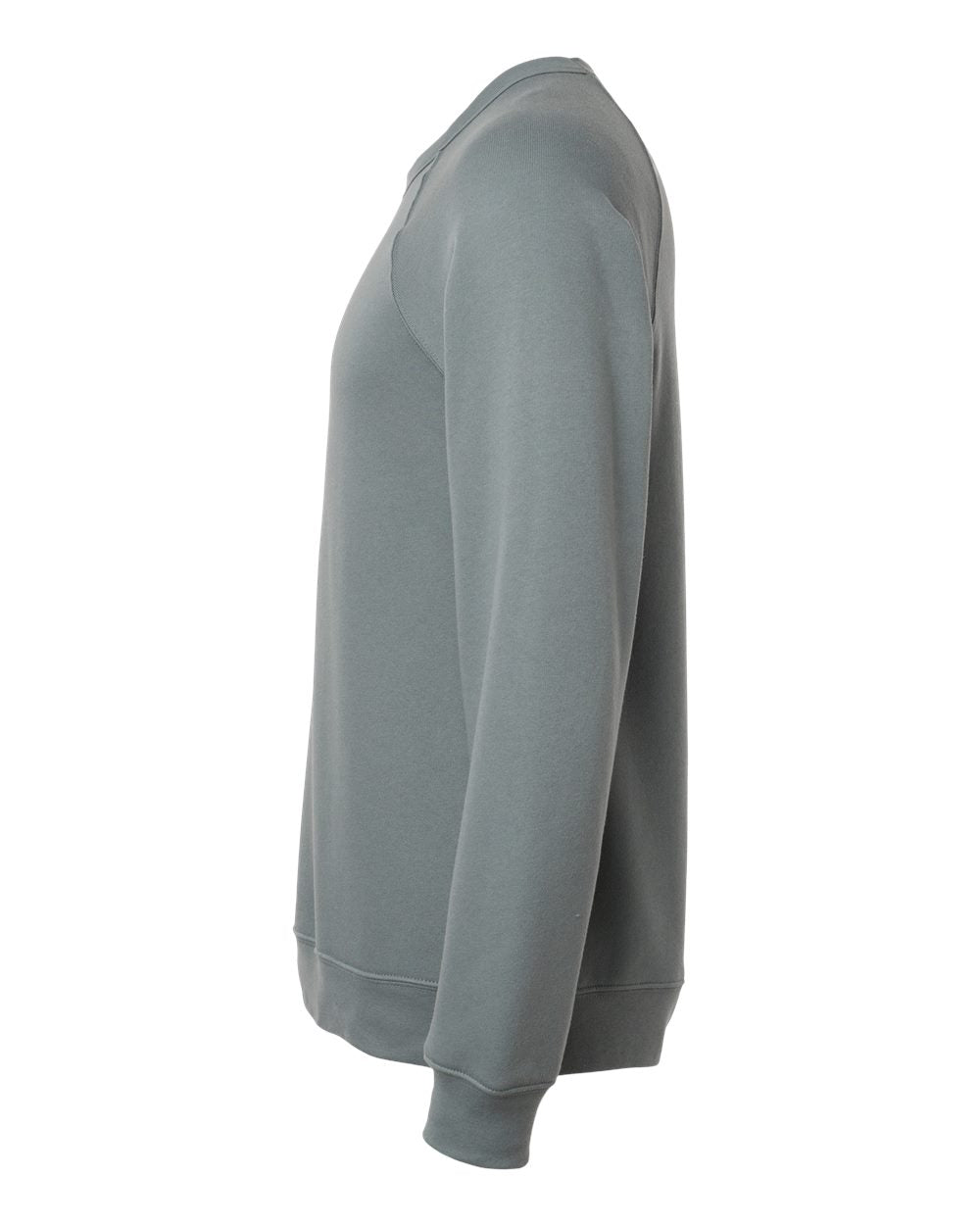Unisex Sponge Fleece Raglan Crewneck Sweatshirt - DirectSide - B85106182 - Blue Storm