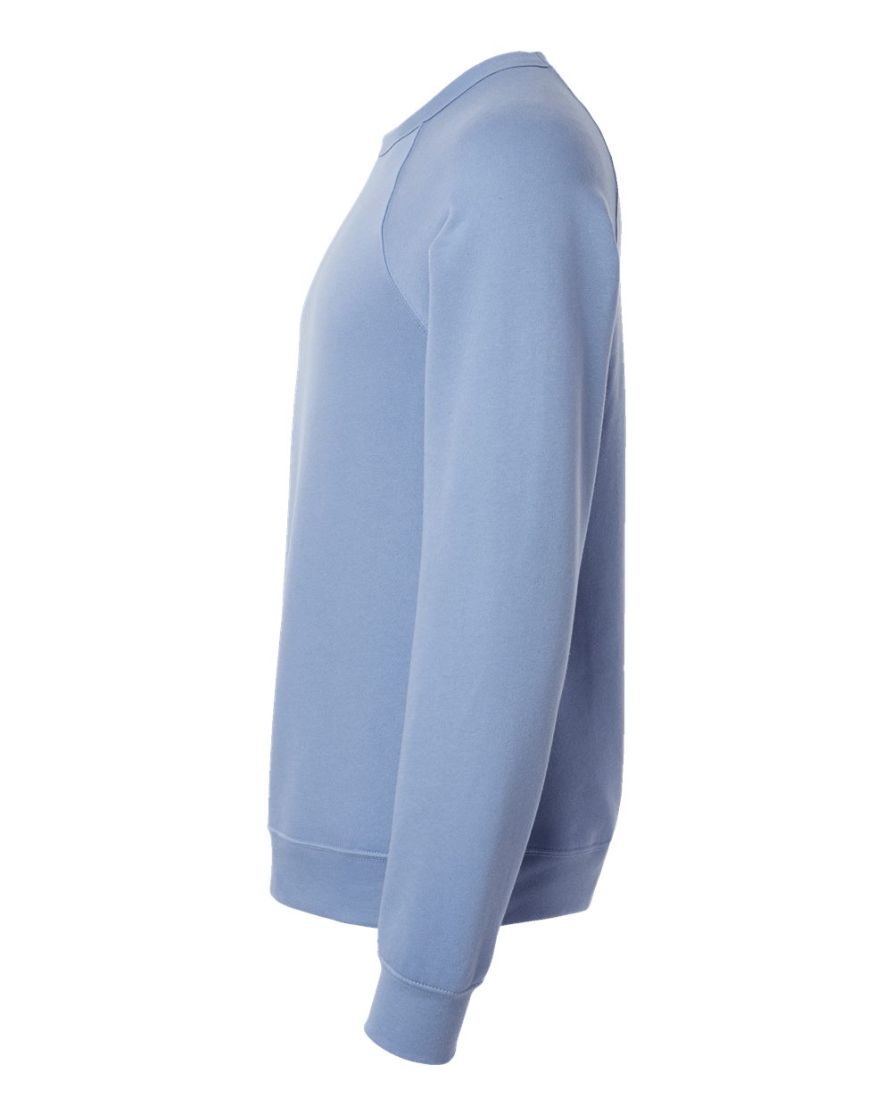 Unisex Sponge Fleece Raglan Crewneck Sweatshirt - DirectSide - B85106192 - Lavender Blue