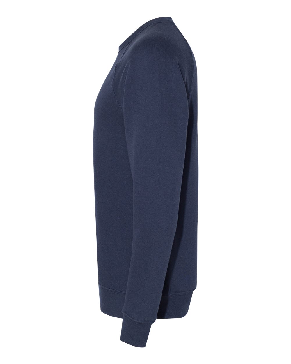 Unisex Sponge Fleece Raglan Crewneck Sweatshirt - DirectSide - B85106662 - Navy