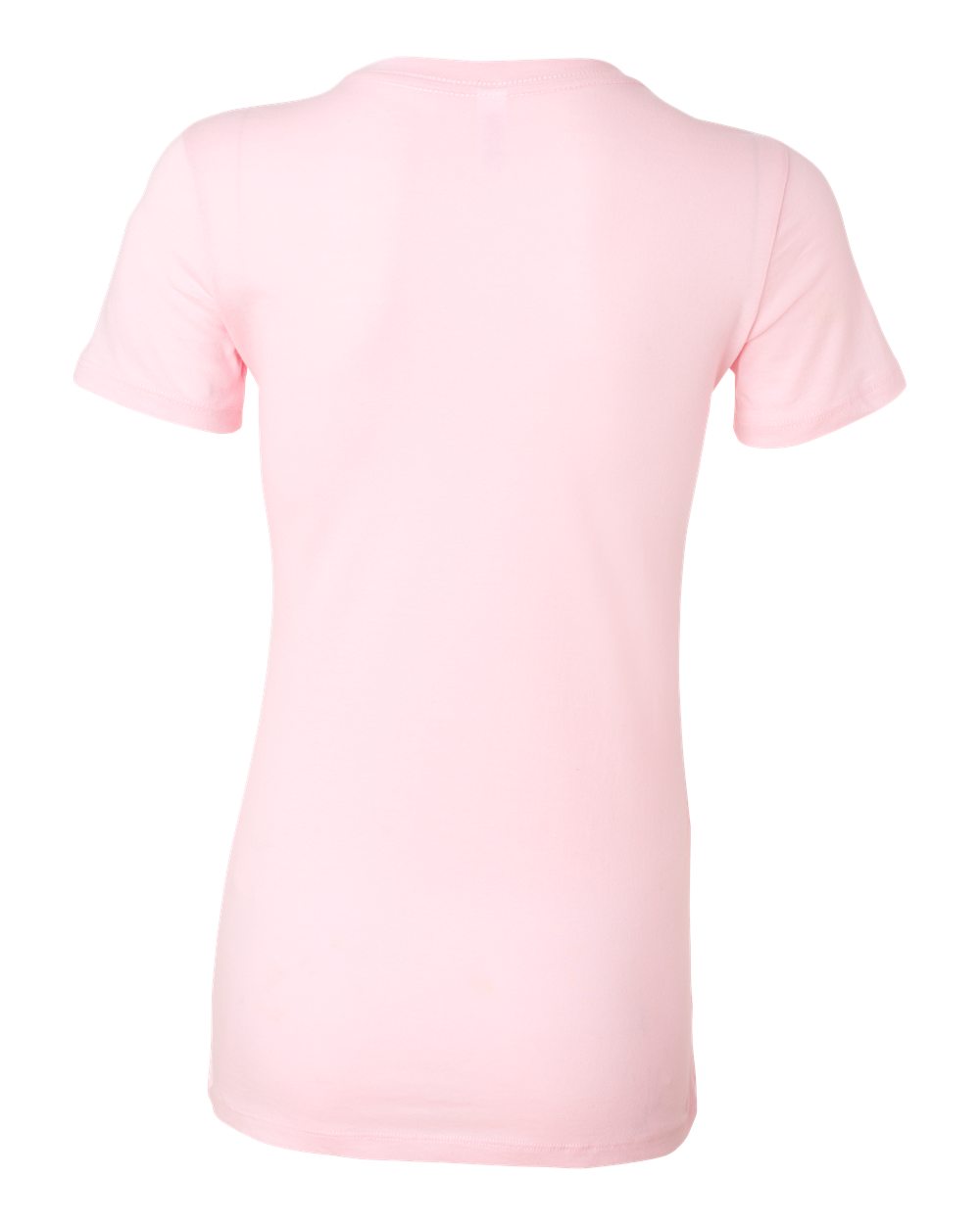 Women's Slim Fit Tee - Back - B50306303 - Pink