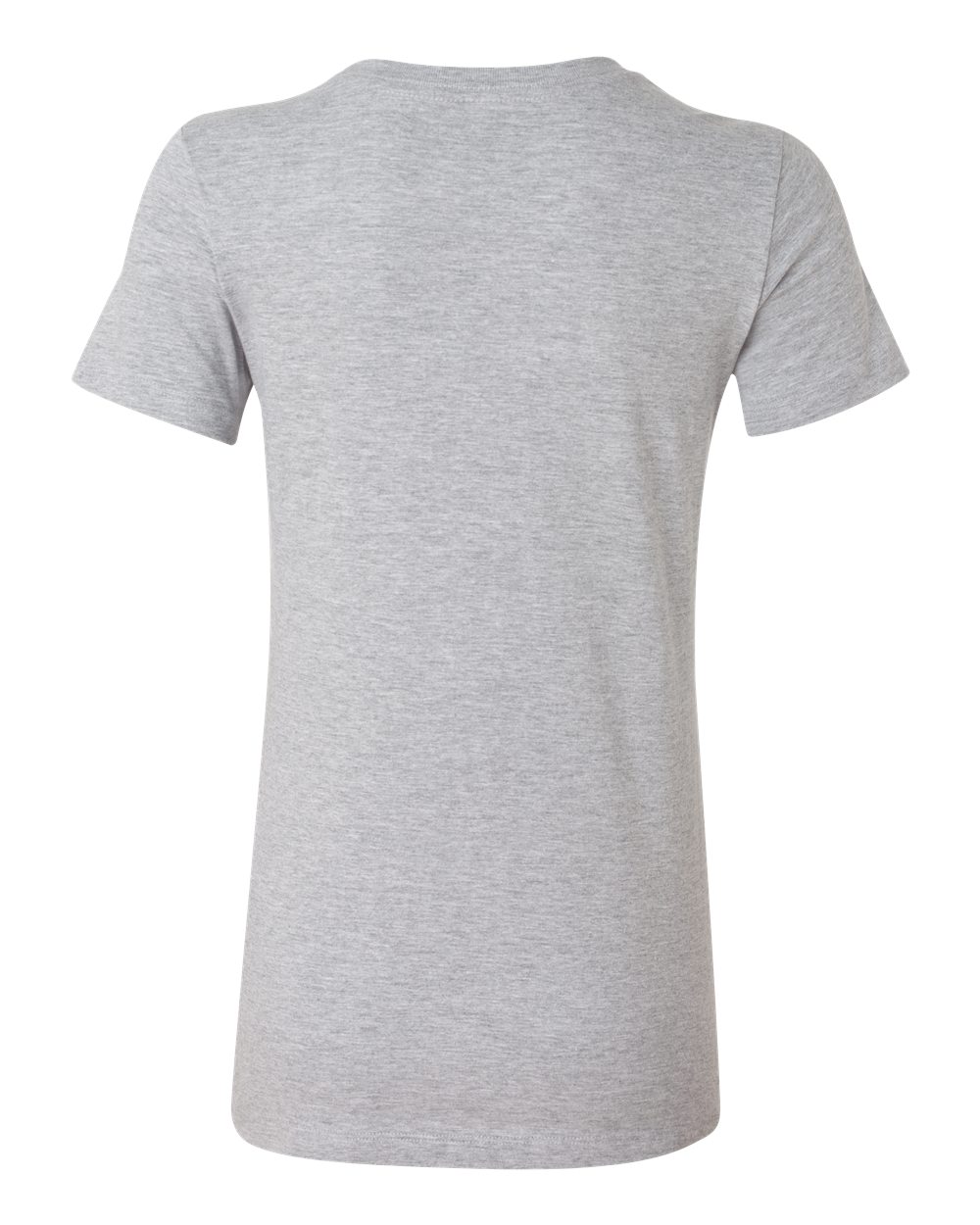 Women's Slim Fit Tee - Back - B50306583 - Athletic Heather
