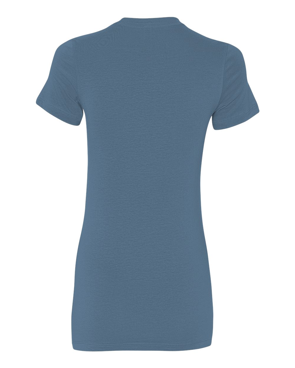 Women's Slim Fit Tee - Back - B50306687 - Steel Blue