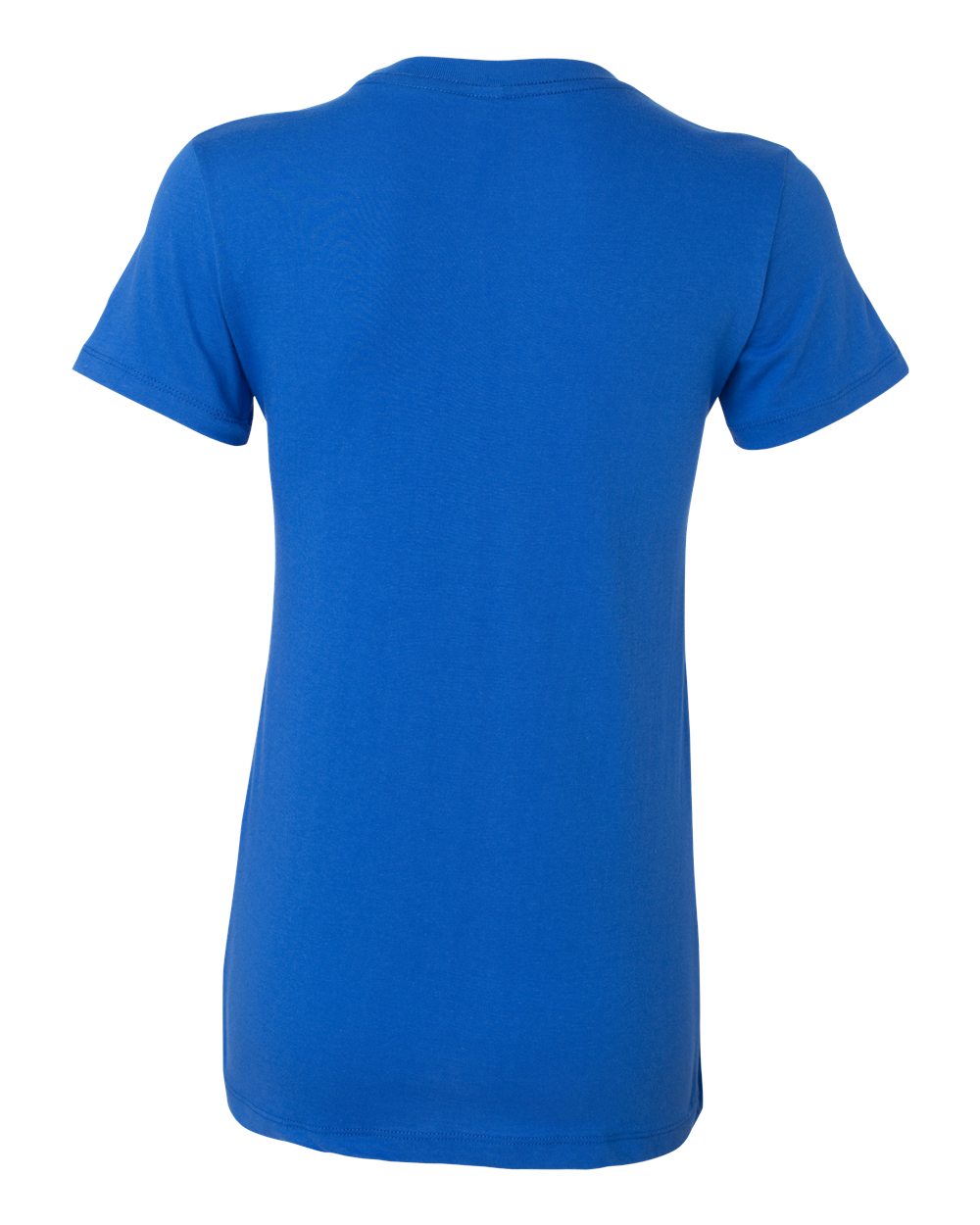 Women's Slim Fit Tee - Back - B50306753 - True Royal