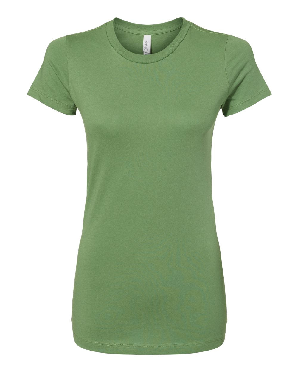 Women's Slim Fit Tee - Front - B50306623 - Leaf