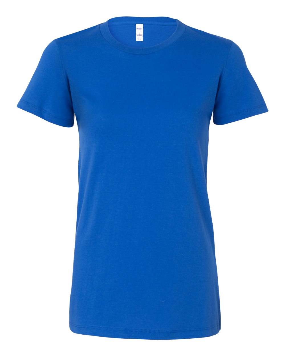 Women's Slim Fit Tee - Front - B50306753 - True Royal