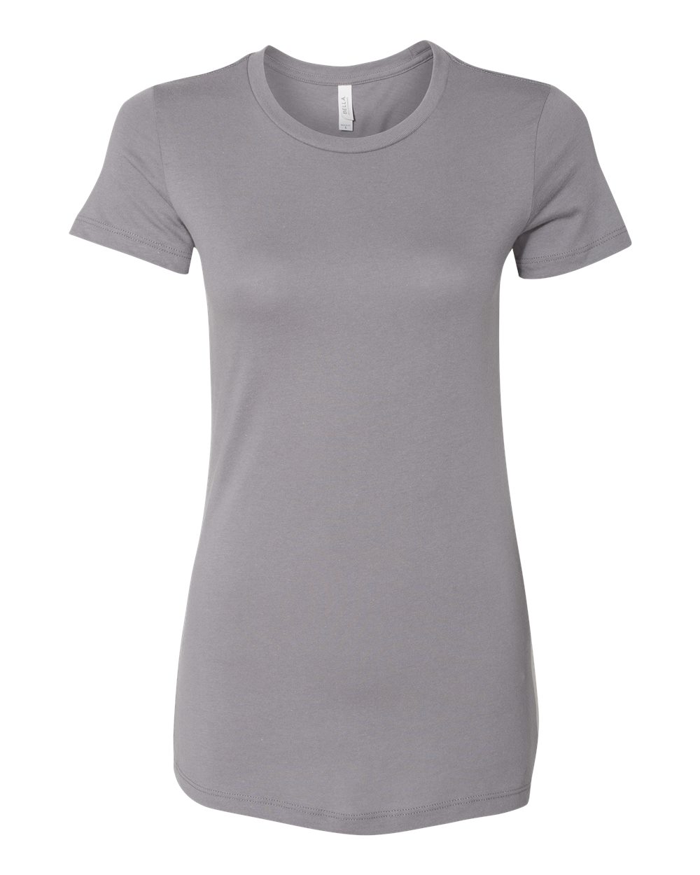 Women's Slim Fit Tee - Front - B50306853 - Storm