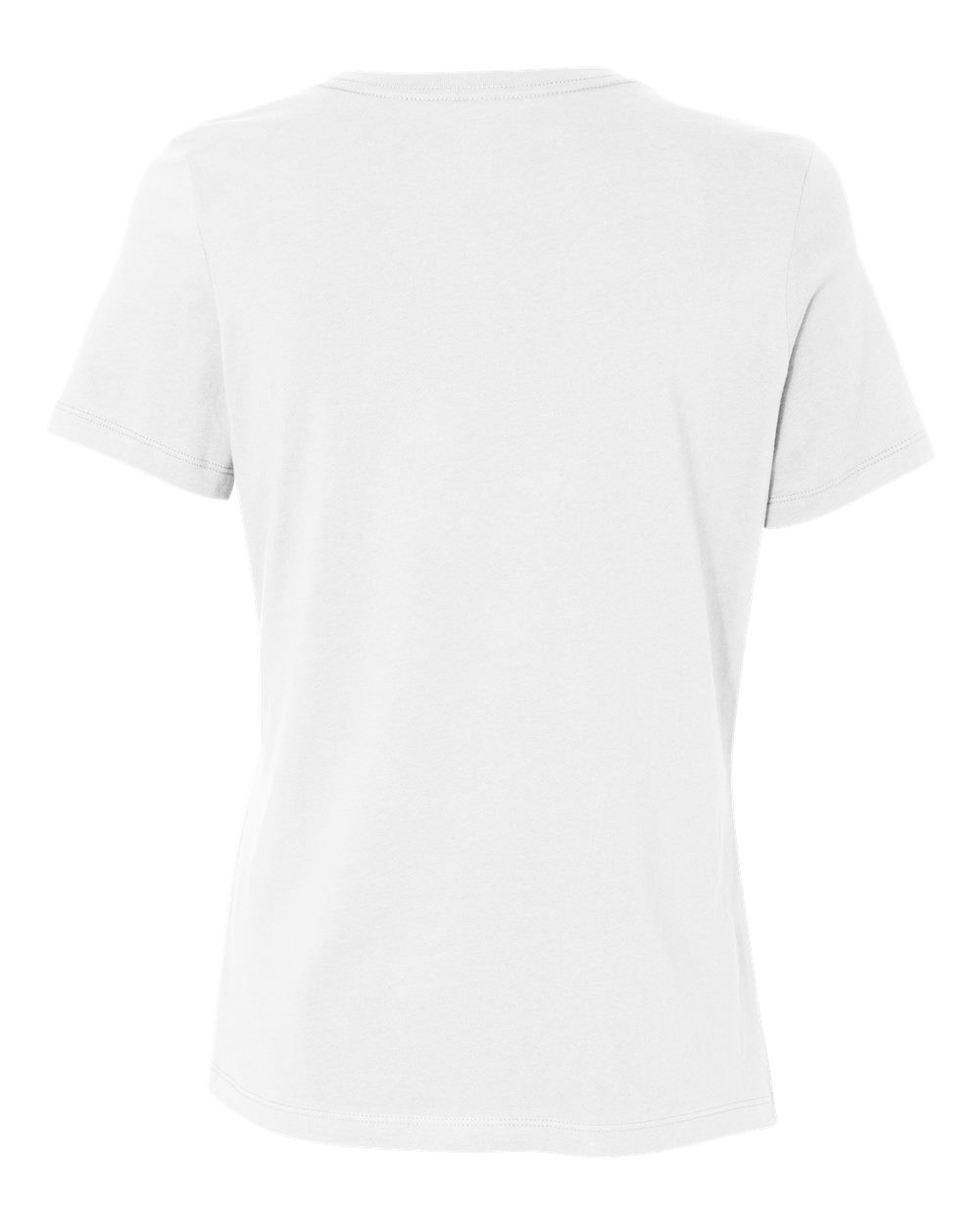 Women’s Relaxed Jersey Tee - Back - B86906002 - White