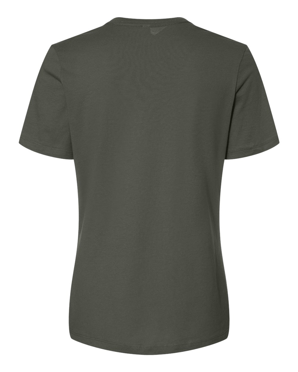 Women’s Relaxed Jersey Tee - Back - B86906063 - Military Green