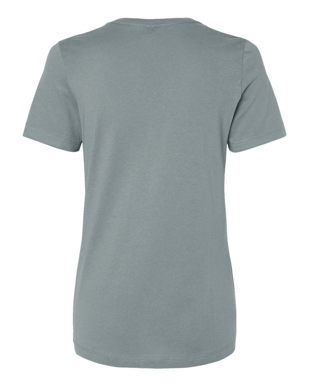 Women’s Relaxed Jersey Tee - Back - B86906153 - Blue Storm