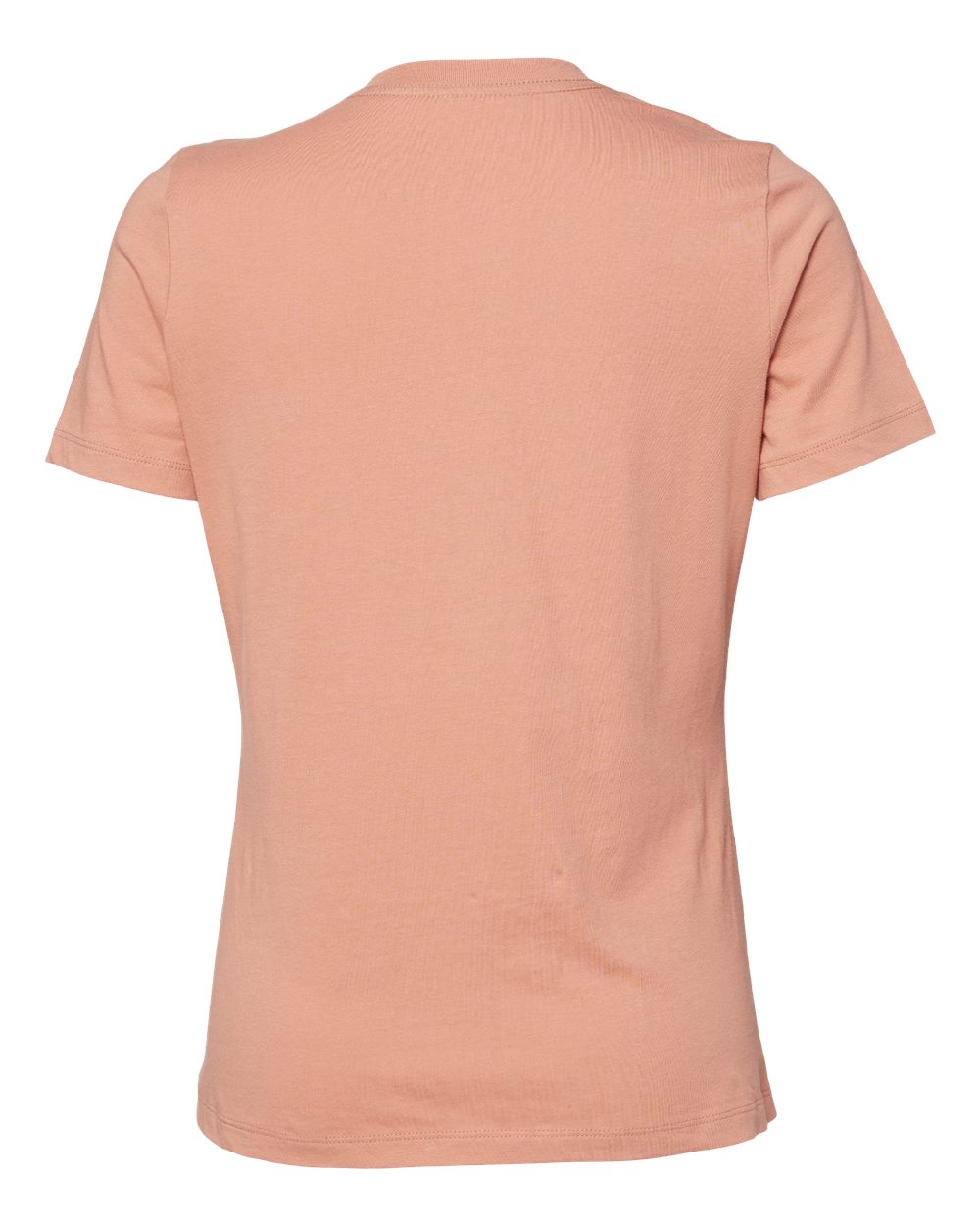 Women’s Relaxed Jersey Tee - Back - B86906183 - Terracotta