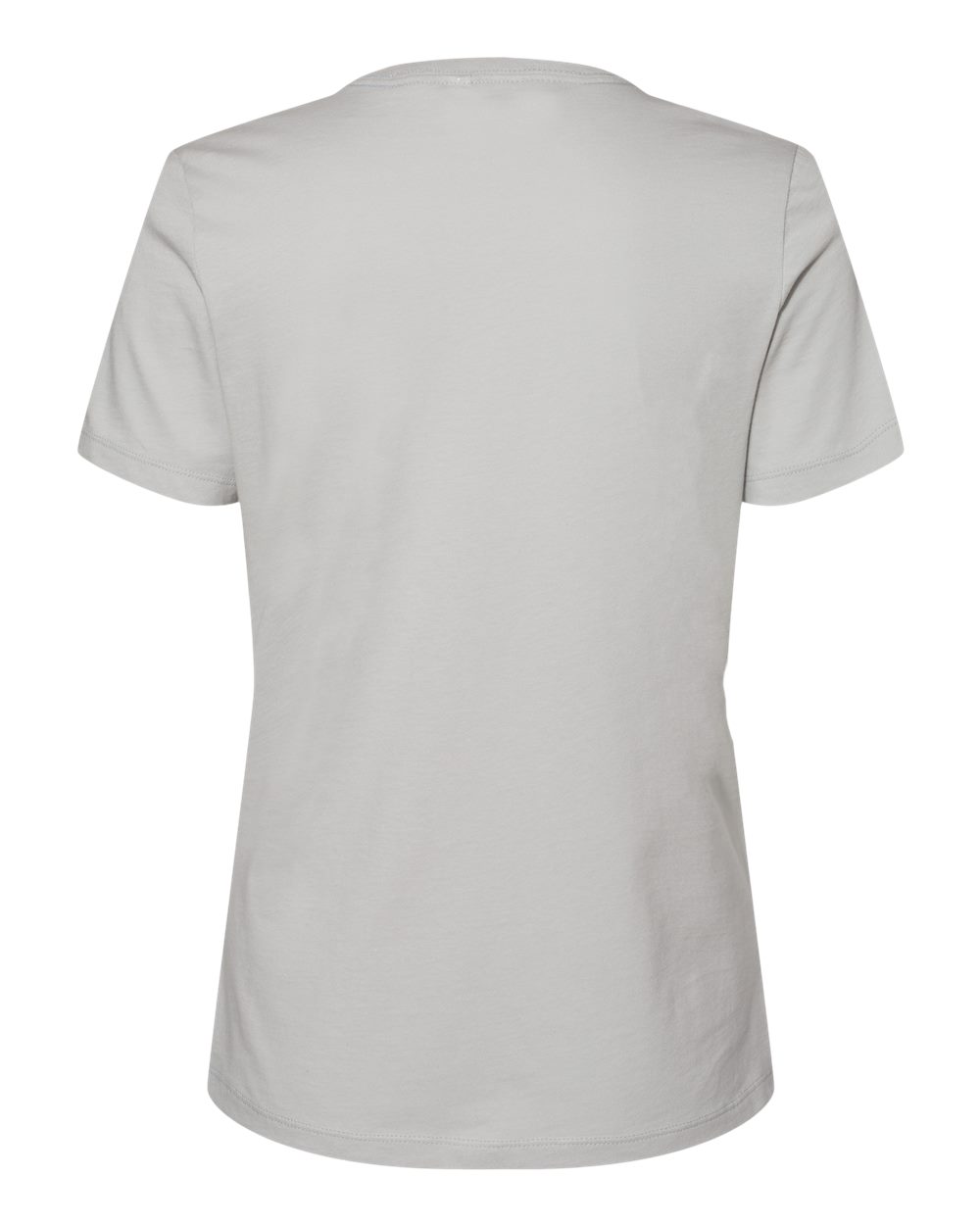 Women’s Relaxed Jersey Tee - Back - B86906203 - Solid Athletic Grey