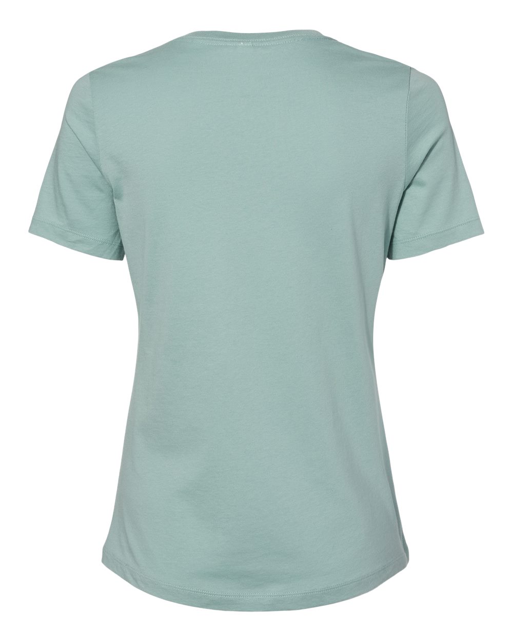 Women’s Relaxed Jersey Tee - Back - B86906283 - Dusty Blue