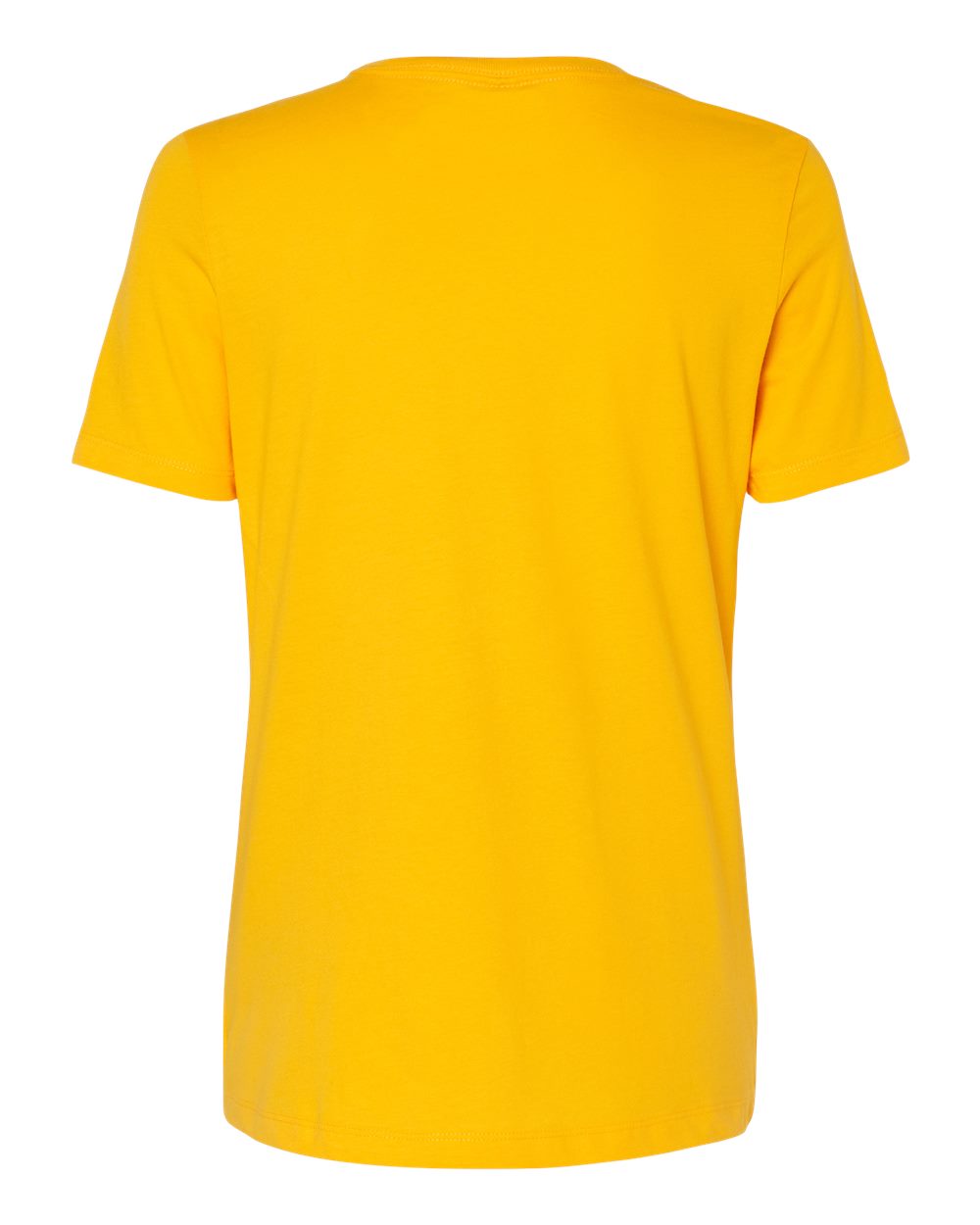 Women’s Relaxed Jersey Tee - Back - B86906323 - Gold