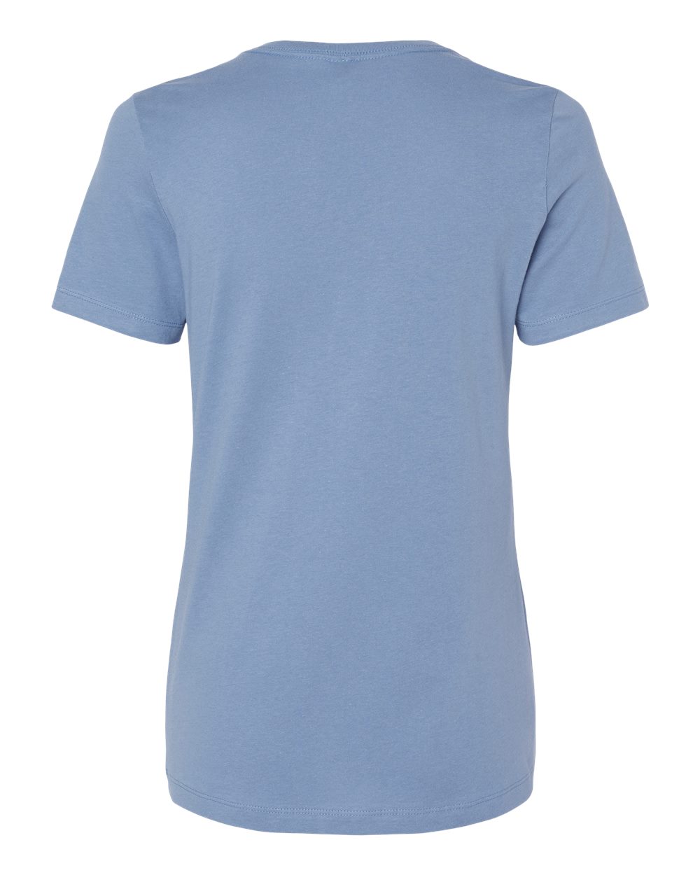 Women’s Relaxed Jersey Tee - Back - B86906363 - Lavender Blue