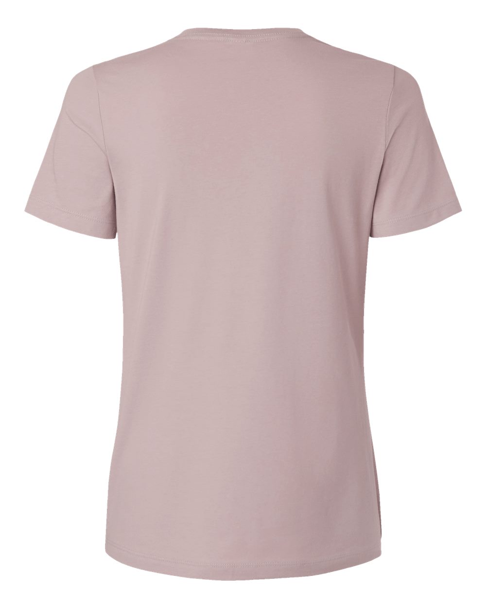 Women’s Relaxed Jersey Tee - Back - B86906383 - Pink Gravel