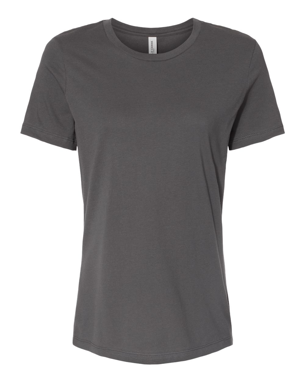 Women’s Relaxed Jersey Tee - Front - B86906133 - Asphalt