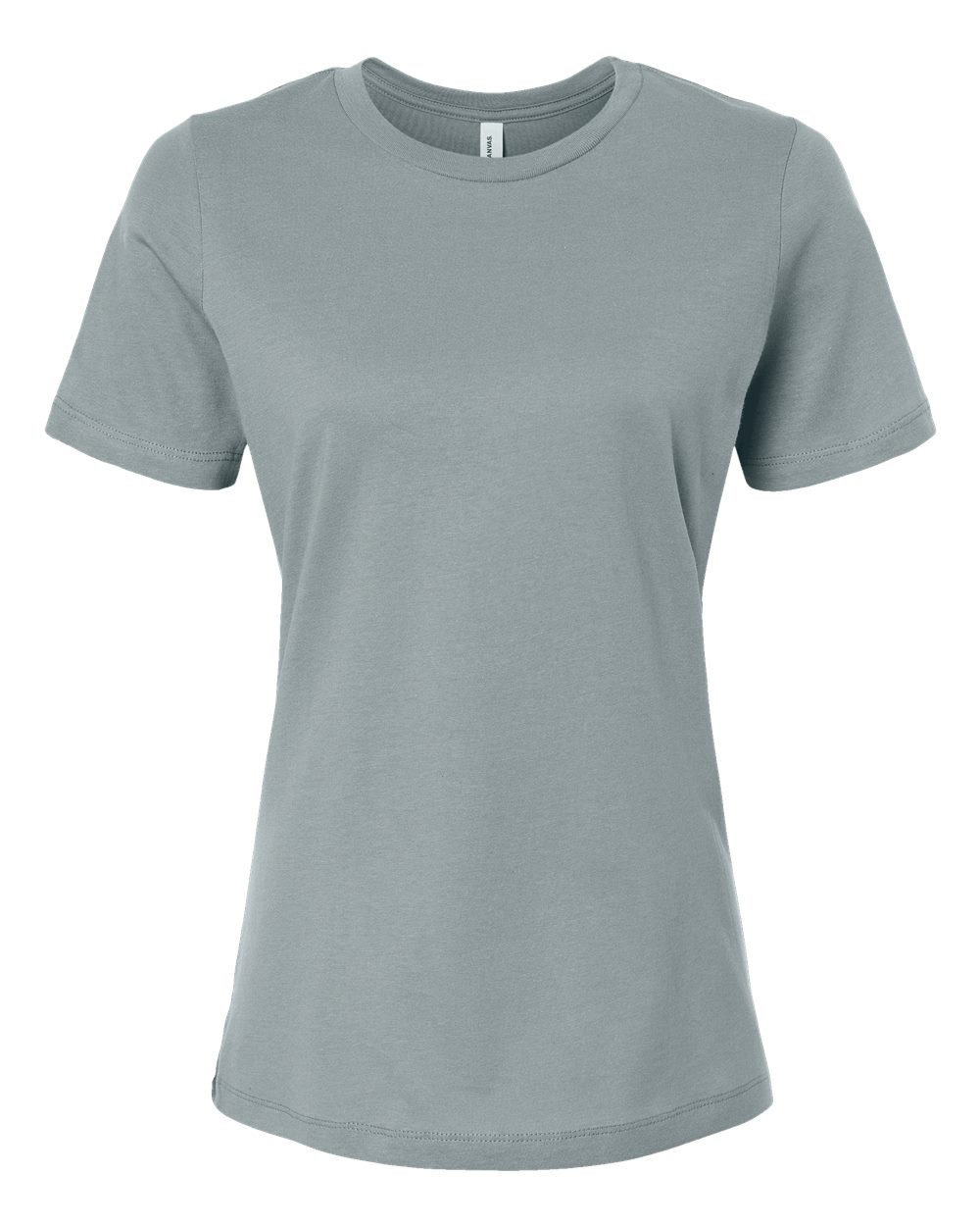 Women’s Relaxed Jersey Tee - Front - B86906153 - Blue Storm