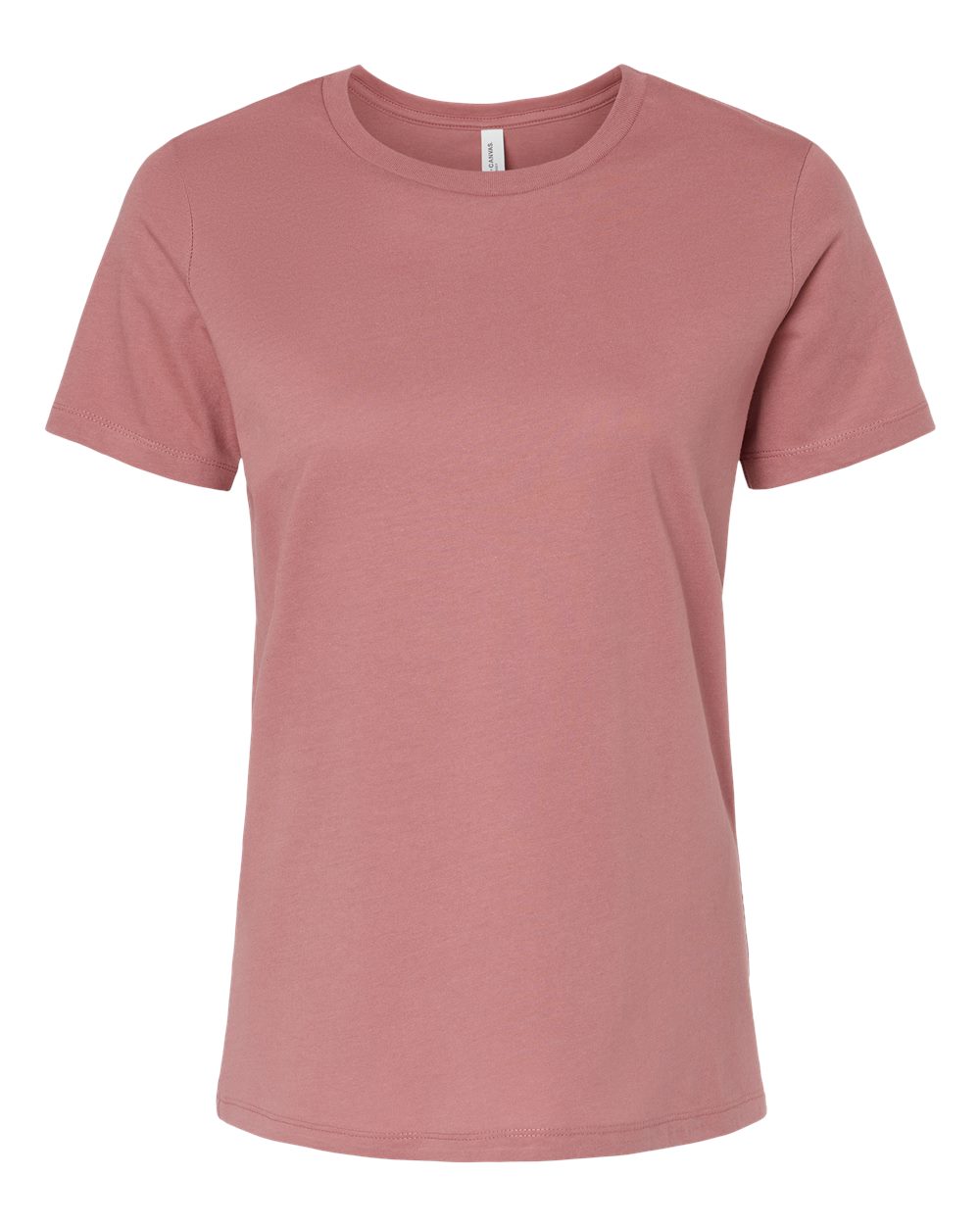 Women’s Relaxed Jersey Tee - Front - B86906233 - Mauve