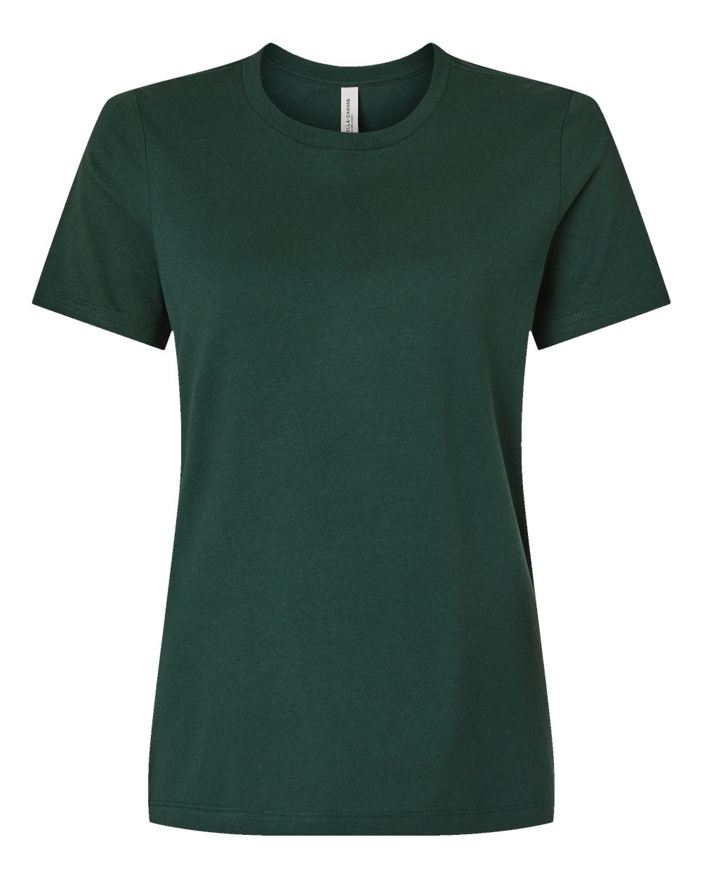 Women’s Relaxed Jersey Tee - Front - B86906373 - Forest
