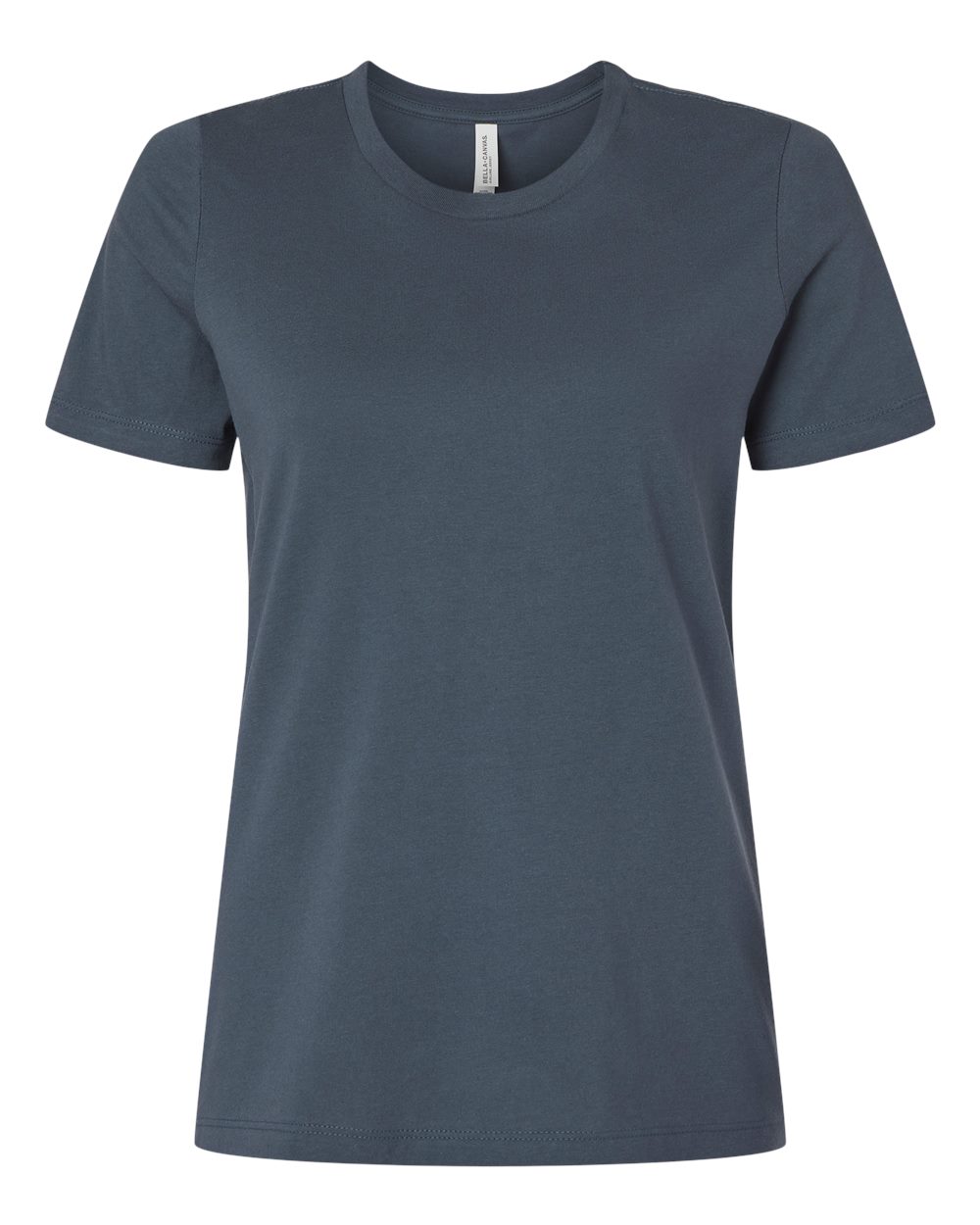 Women’s Relaxed Jersey Tee - Front - B86906883 - Vintage Navy
