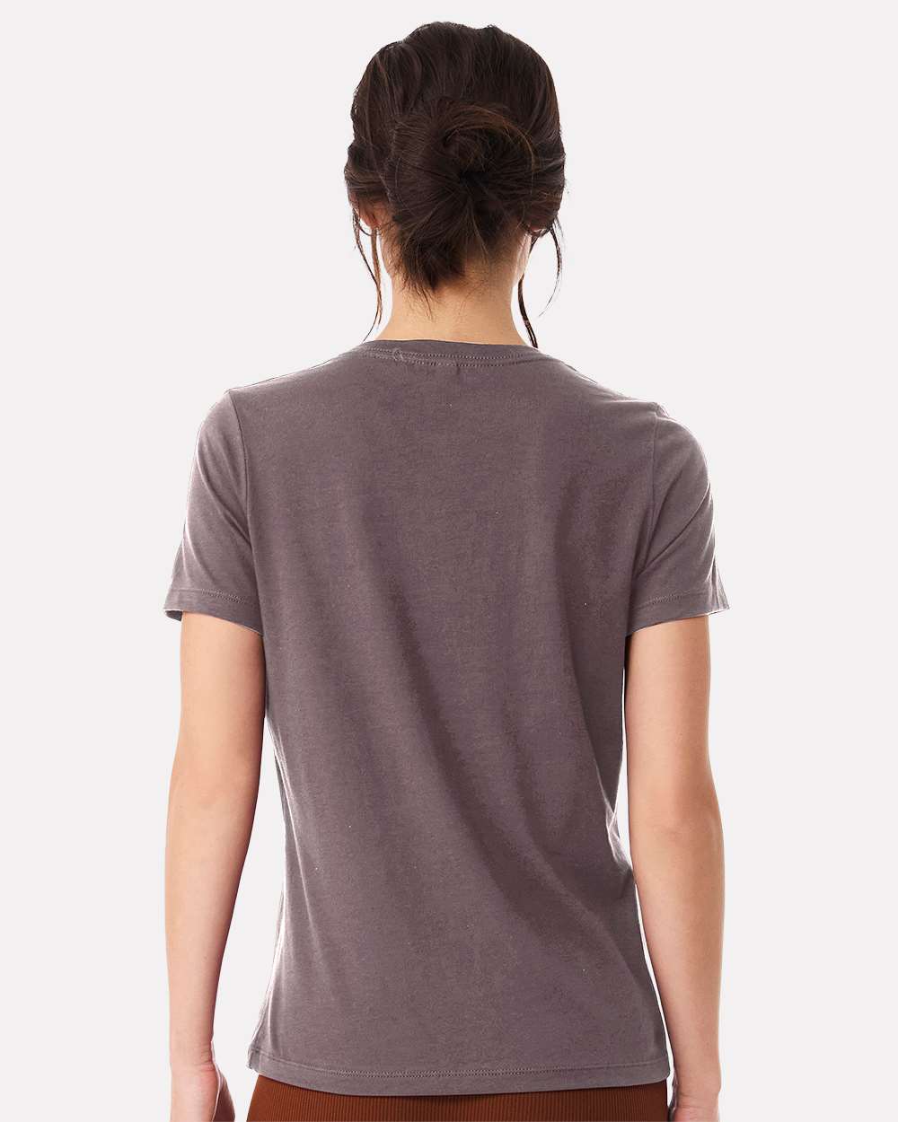 Women’s Relaxed Jersey Tee - OnModelBack - B86906543 - Purple Storm