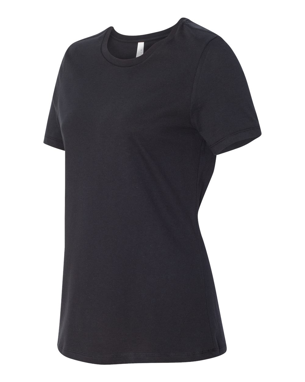 Women’s Relaxed Jersey Tee - Side - B86906513 - Vintage Black