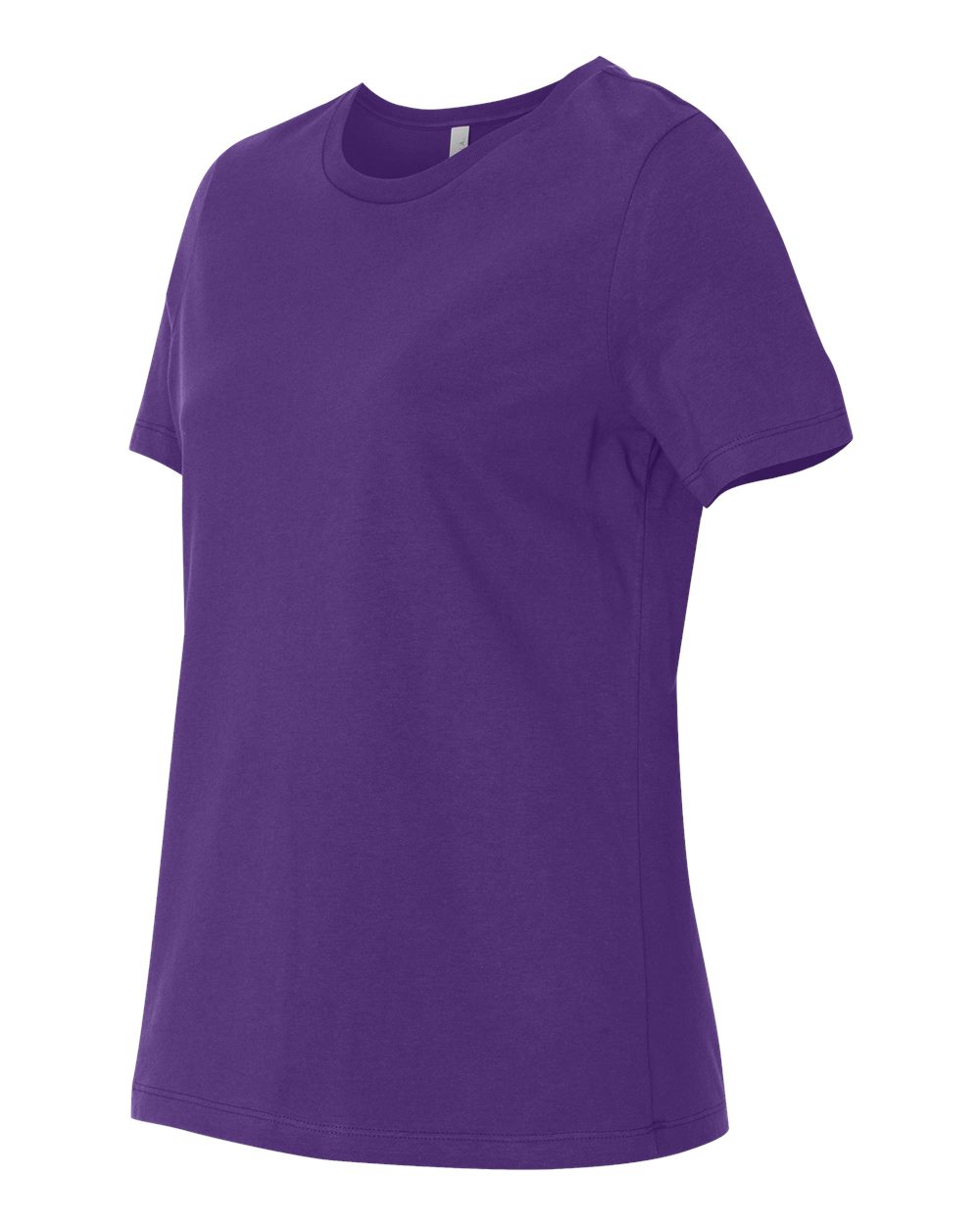 Women’s Relaxed Jersey Tee - Side - B86906673 - Team Purple