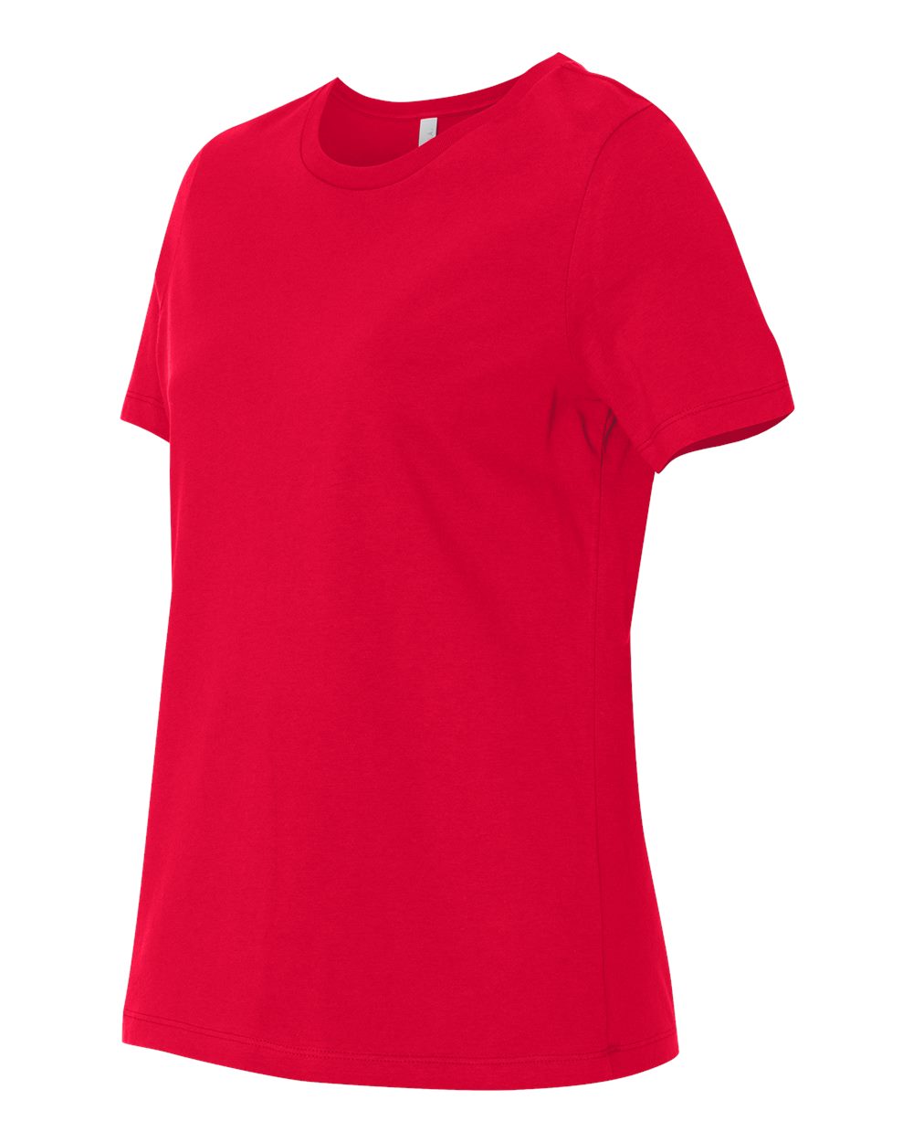 Women’s Relaxed Jersey Tee - Side - B86906703 - Red